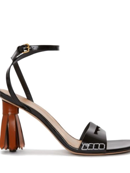 sandals leather Women JW Anderson tassel-heel 0504